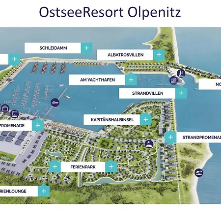 Nyaraló Strandhaus Sontje Olpenitz